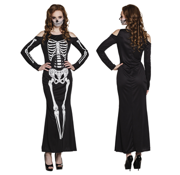 Dames skelet jurk