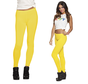 Neon gele legging dames