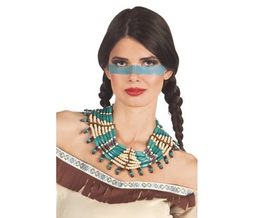 Dames Indianen ketting squaw