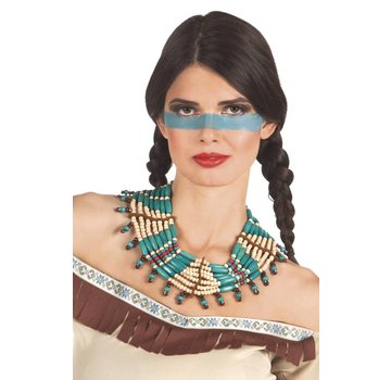 Dames Indianen ketting squaw