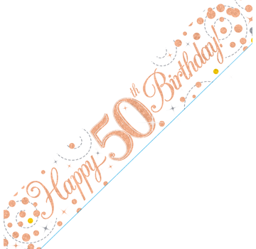 Happy Birthday banner 50