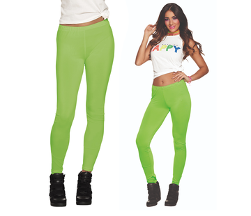 Neon groene legging