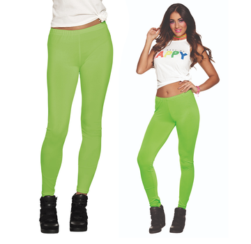 Neon groene legging