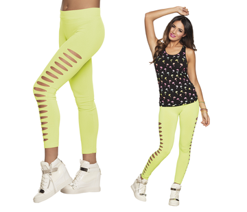 Legging met gaten