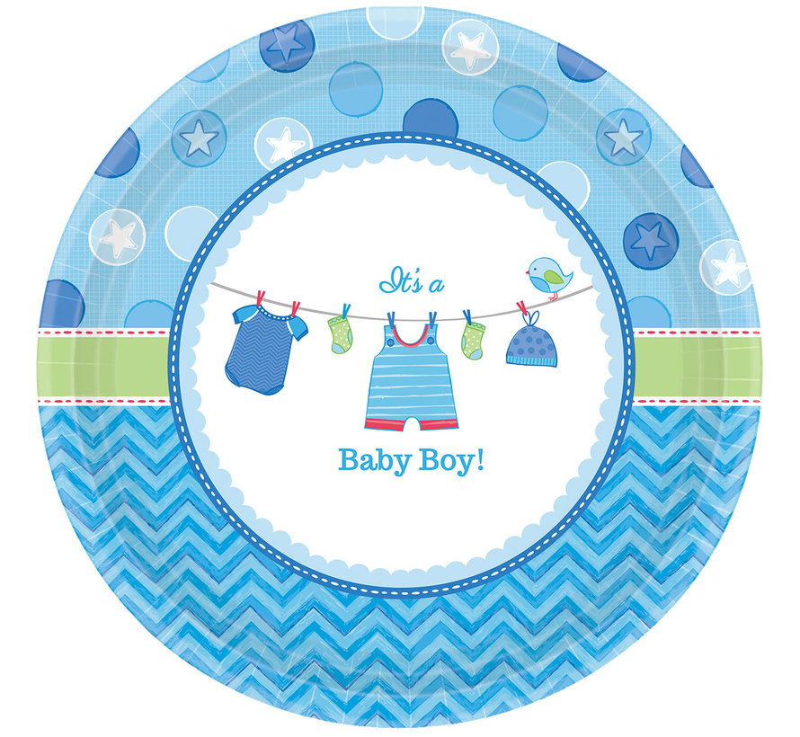 babyshower bordjes boy