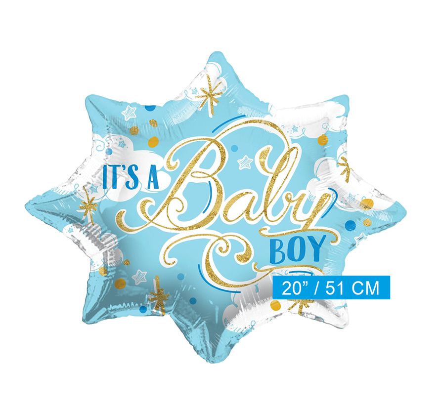 Helium Folie IT'S A  BOY ballon