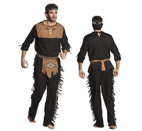 Heren indianen kostuum
