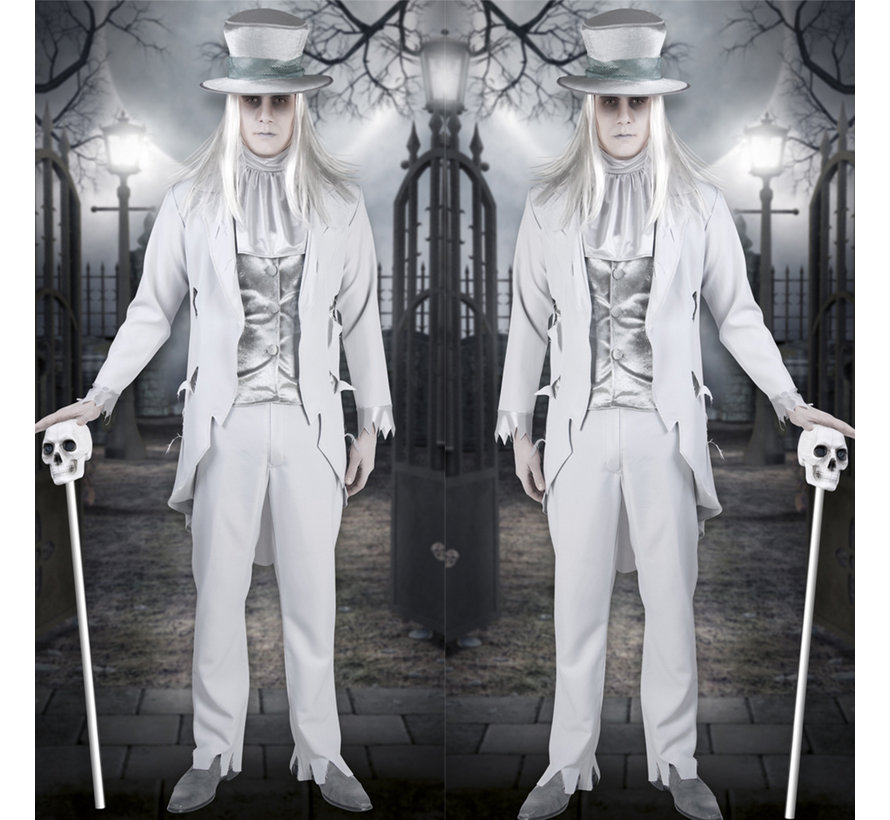 Halloween kleding bruidegom ghost groom