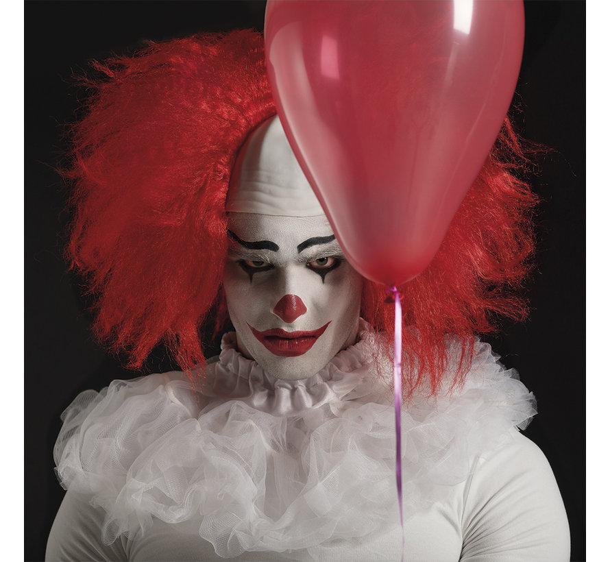 Pennywise IT the Movie pruik voor volwassenen