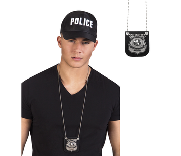 Ketting Politie badge