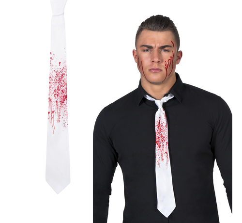 Bloederige stropdas
