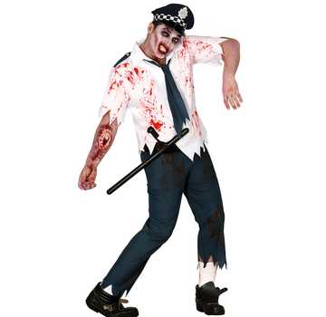 Zombie politie uniform