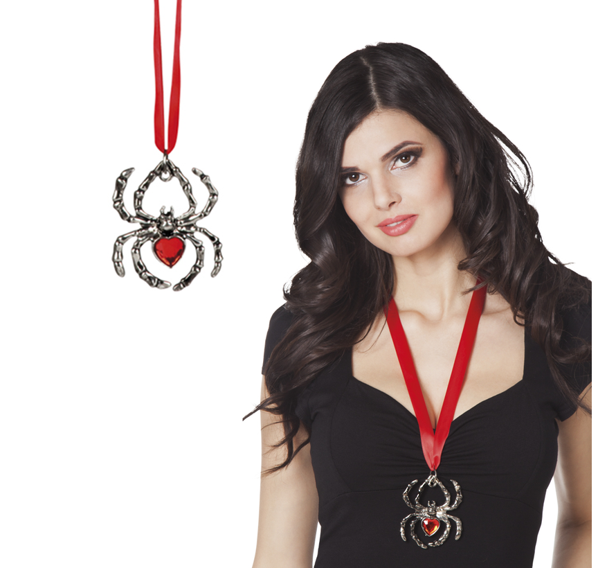 Spin ketting ruby spider