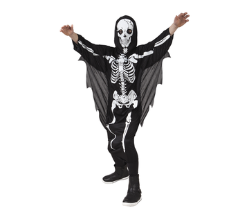 Halloween kleding scary skeleton