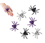 Kleine Plastic spinnen glitter spider