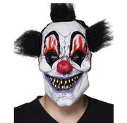 latex scary clown masker