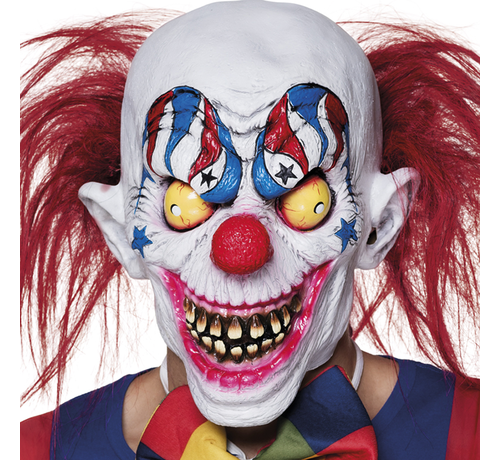 Latex masker Creepy clown