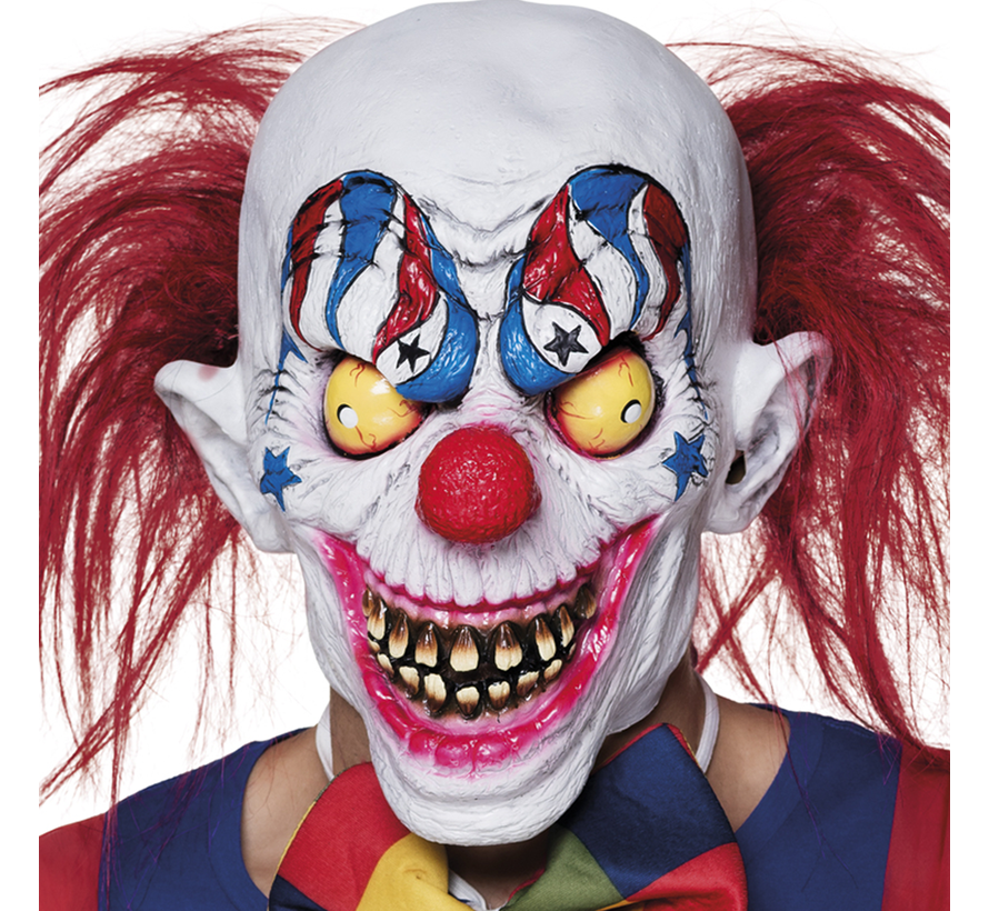 Latex masker Creepy clown