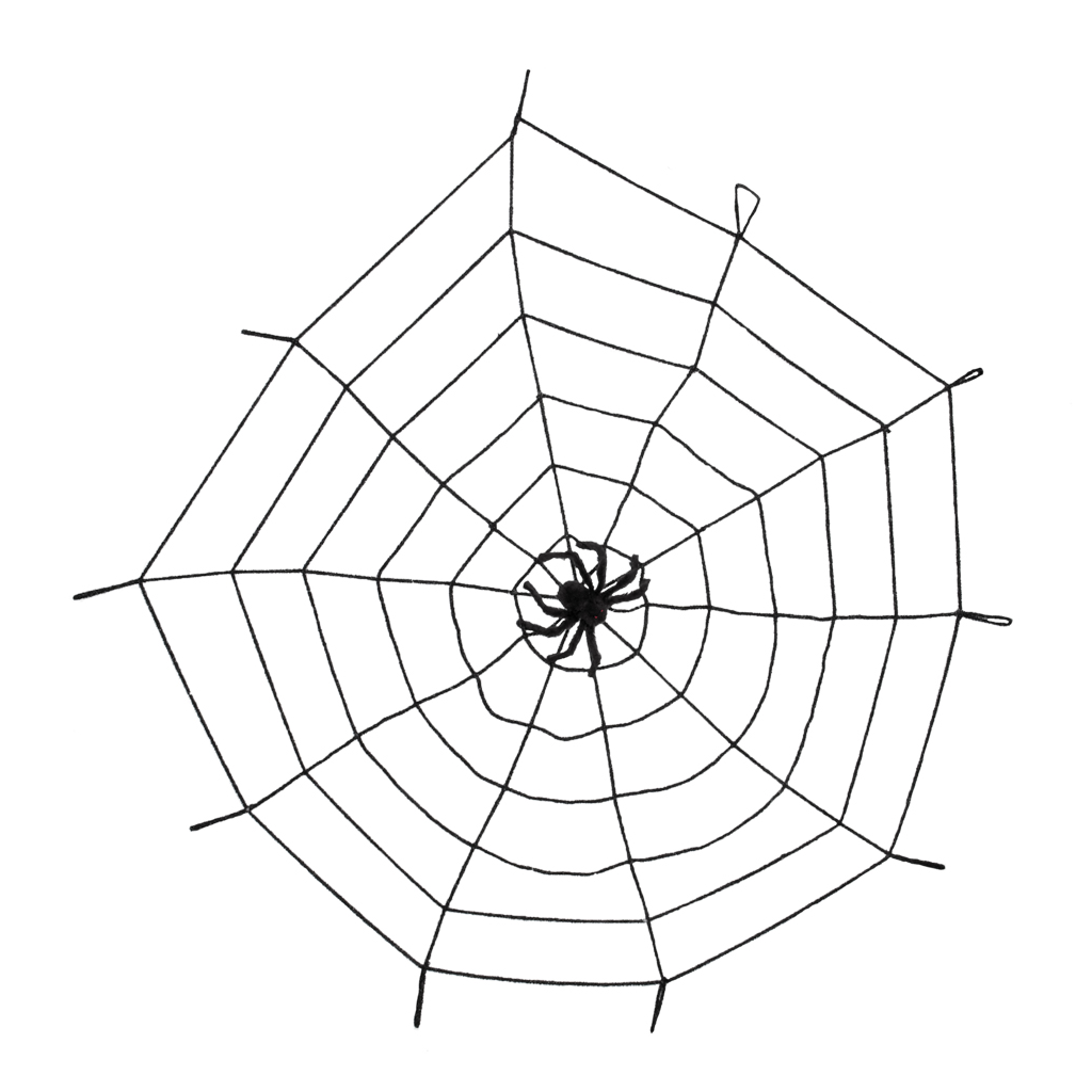 Spinnenweb elastisch spin -