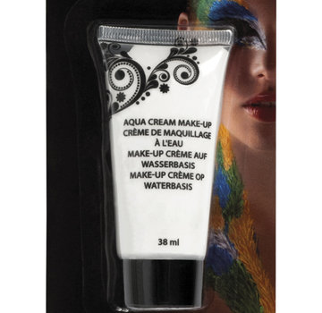 Tube aqua make-up cream wit