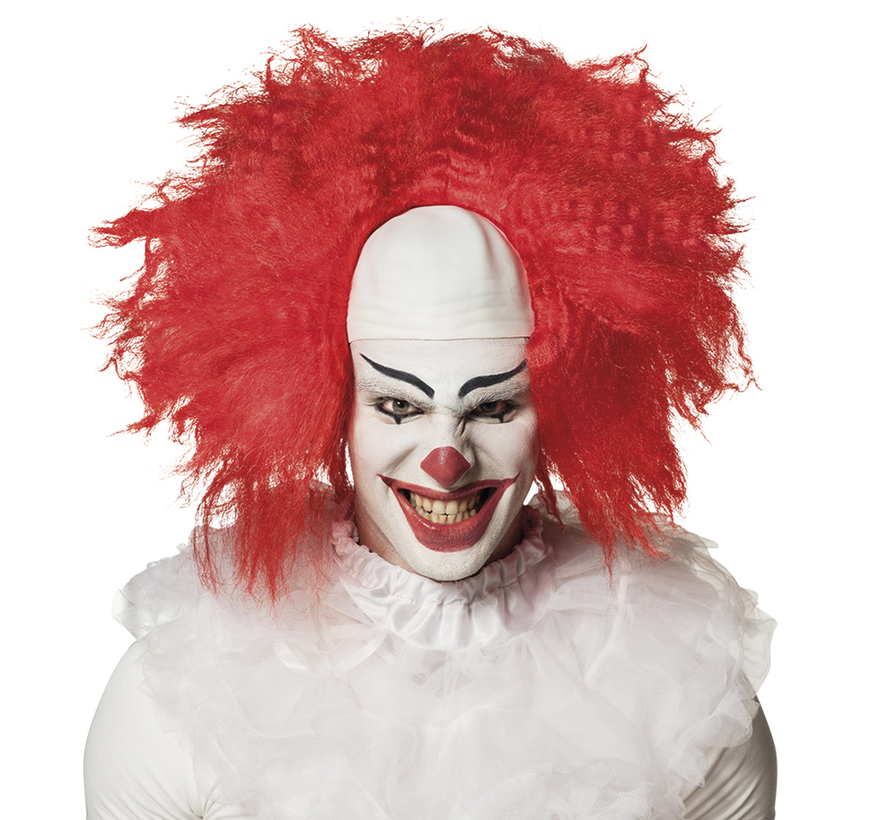 Pennywise IT the Movie pruik voor volwassenen