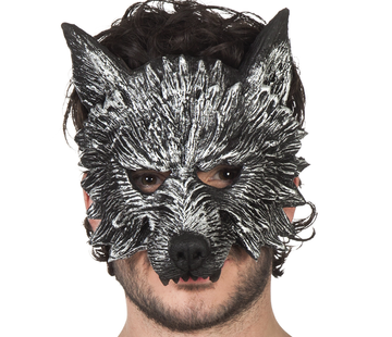 latex weerwolf half masker