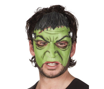 Latex halfmasker Monster Frankenstein