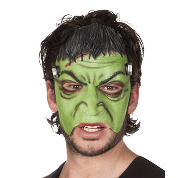 Latex halfmasker Monster Frankenstein