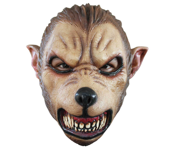 Latex wolf masker