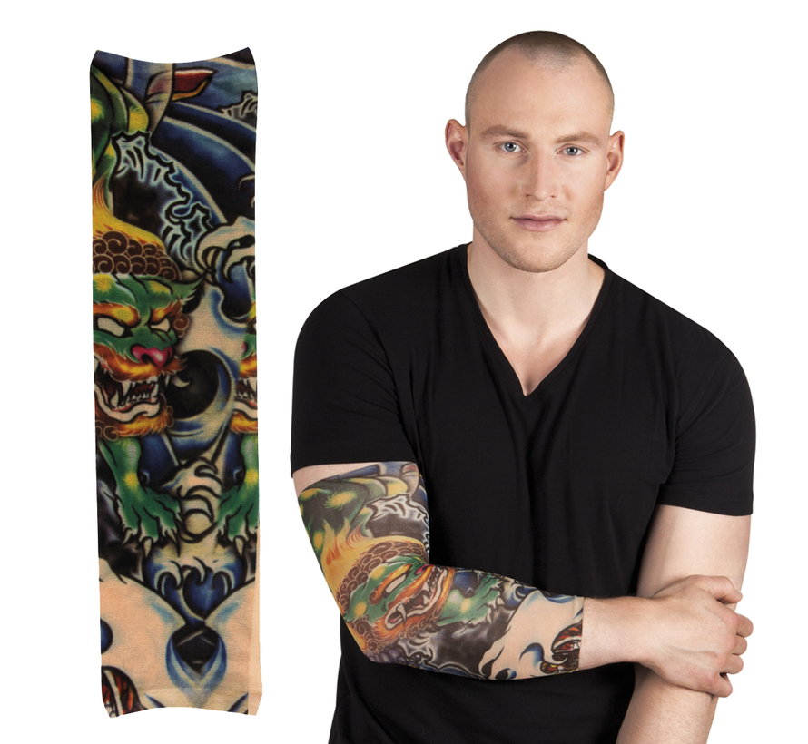 Tattoo sleeve japanse draak