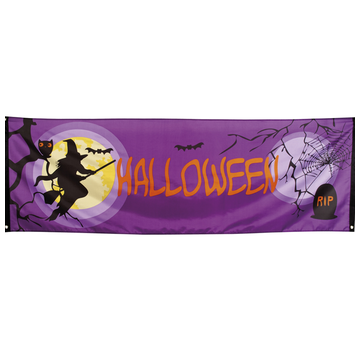 Griezelfeest Halloween banner