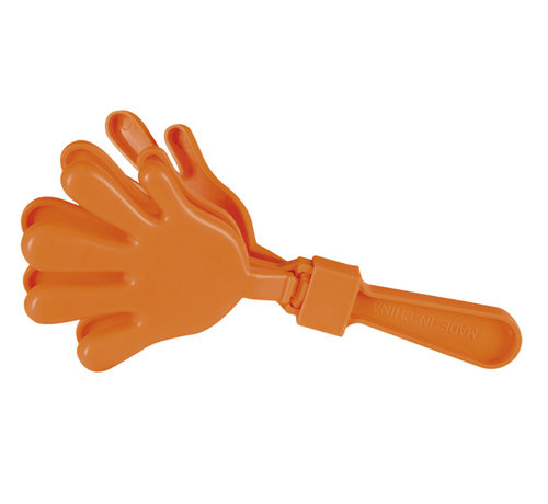 Handklapper oranje (29 cm)