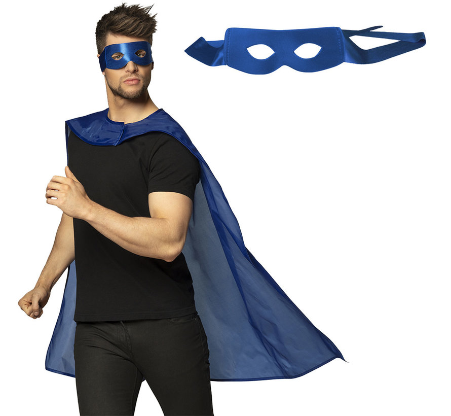 Superhelden cape met masker