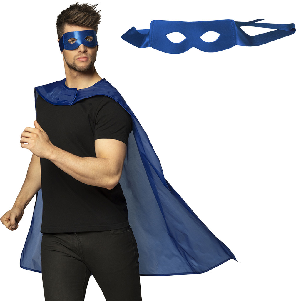 Schaar Bepalen aantrekken Superhelden cape met masker - Partycorner.nl