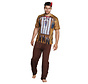 Heren fotorealistische indianen shirt