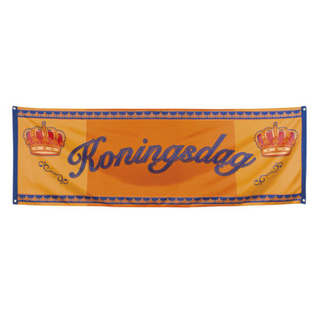 Grote Koningsdag banner kopen