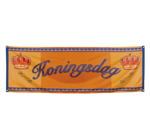 Grote Koningsdag banner kopen