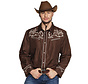 Bruin Cowboy Shirt heren