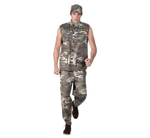 Camouflage kleding militairen