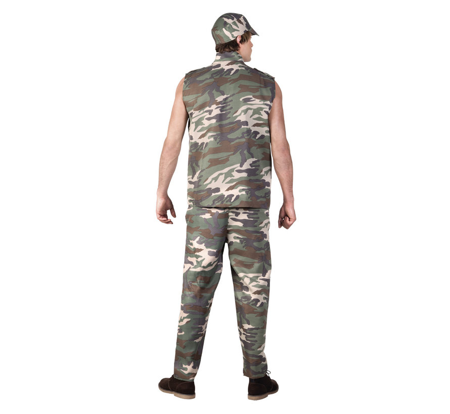 Camouflage kleding militairen