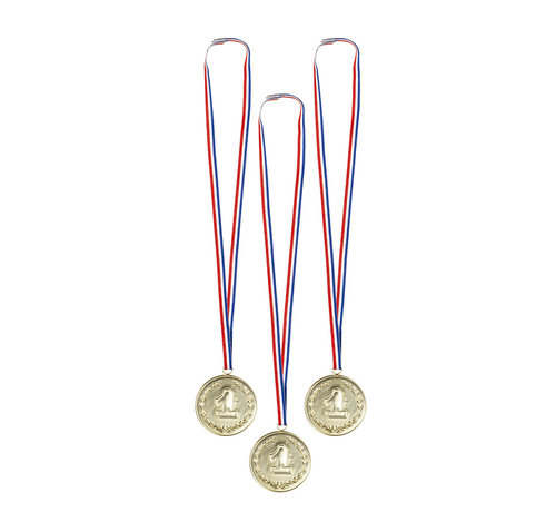 Medaille set  van  nummer 1