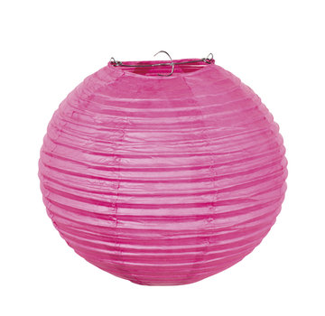 Roze Papieren lampion