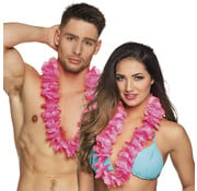 Neon roze hawaii krans