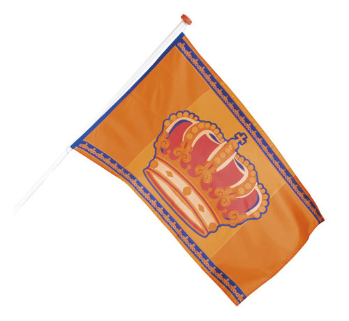 Koningsdag vlag oranje kopen