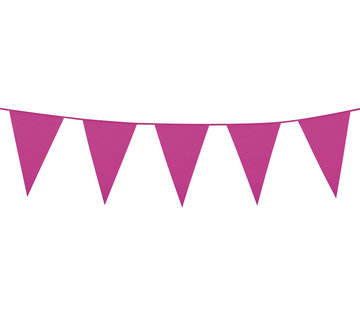 Punt vlaggenlijn donker roze 46x30 cm