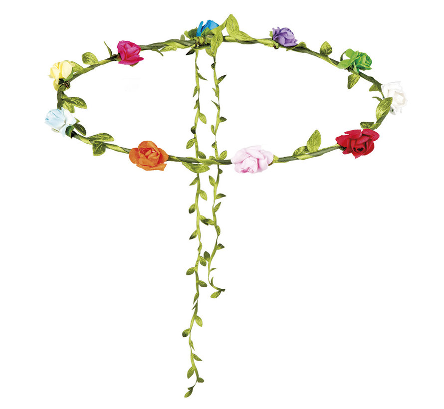 Bloemen haar ketting hawaii