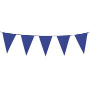 Punt vlaggenlijn blauw 46x30 cm