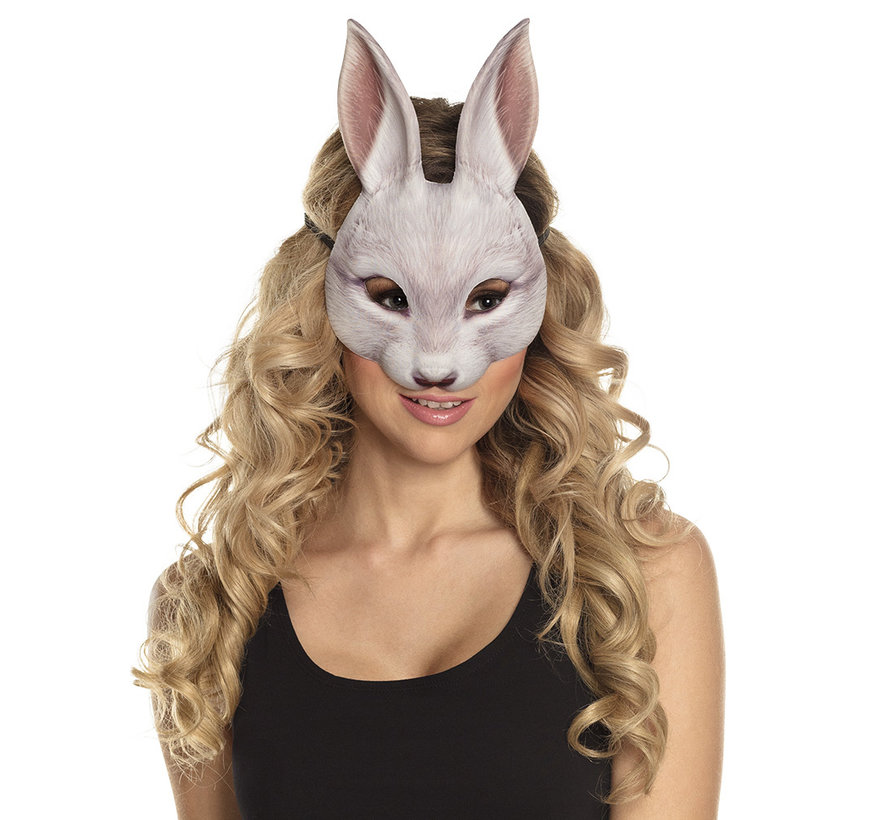 Realistische konijn masker kopen