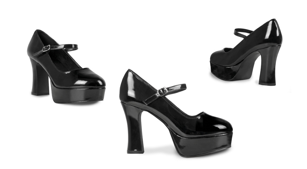 High heels zwart Partycorner.nl