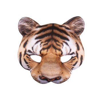 Realistische tijger masker